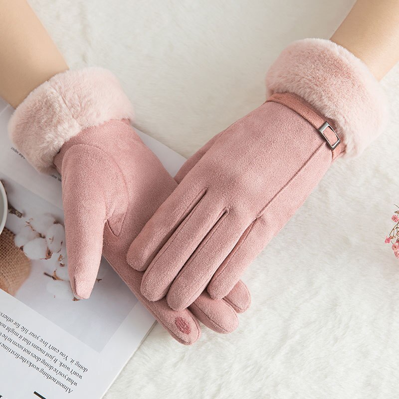 Kvinder vinter varme handsker vanter varme handsker vanter handske: C11