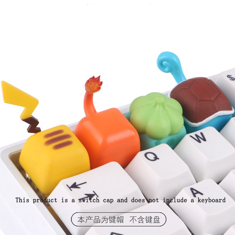 Mechanical keyboard key opening cap pocket goblin Magic Baby bikachu switch hat
