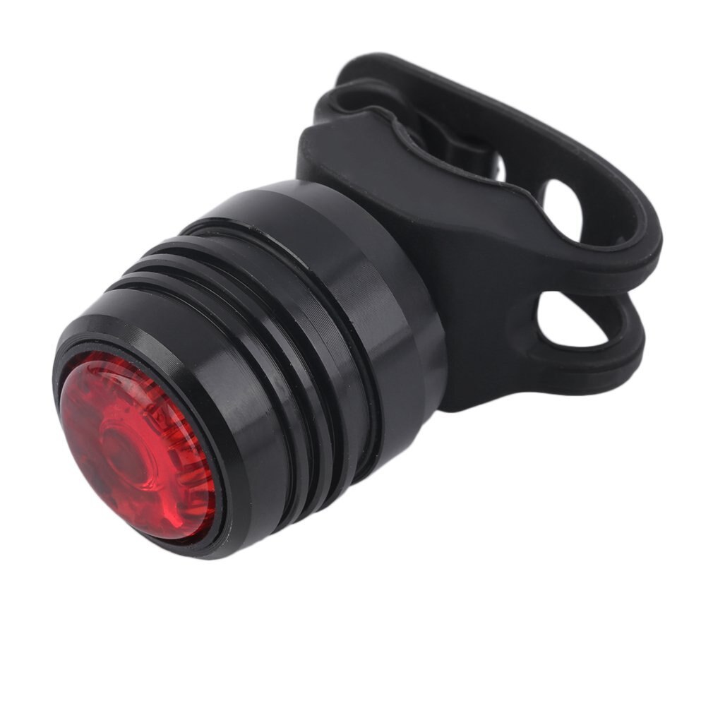USB Rechargeable 3-Mode Bike Tail Lamp Bike Bicycle Tail Rear Warning Red Light Lamp Aluminum alloy+ Silicone: 1