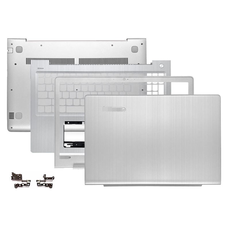 For Lenovo 310S-15 310S-15IKB 510S-15ISK Laptop LCD Back Cover Front Bezel Hinges Palrmest Bottom Case Silver A B C D Cover
