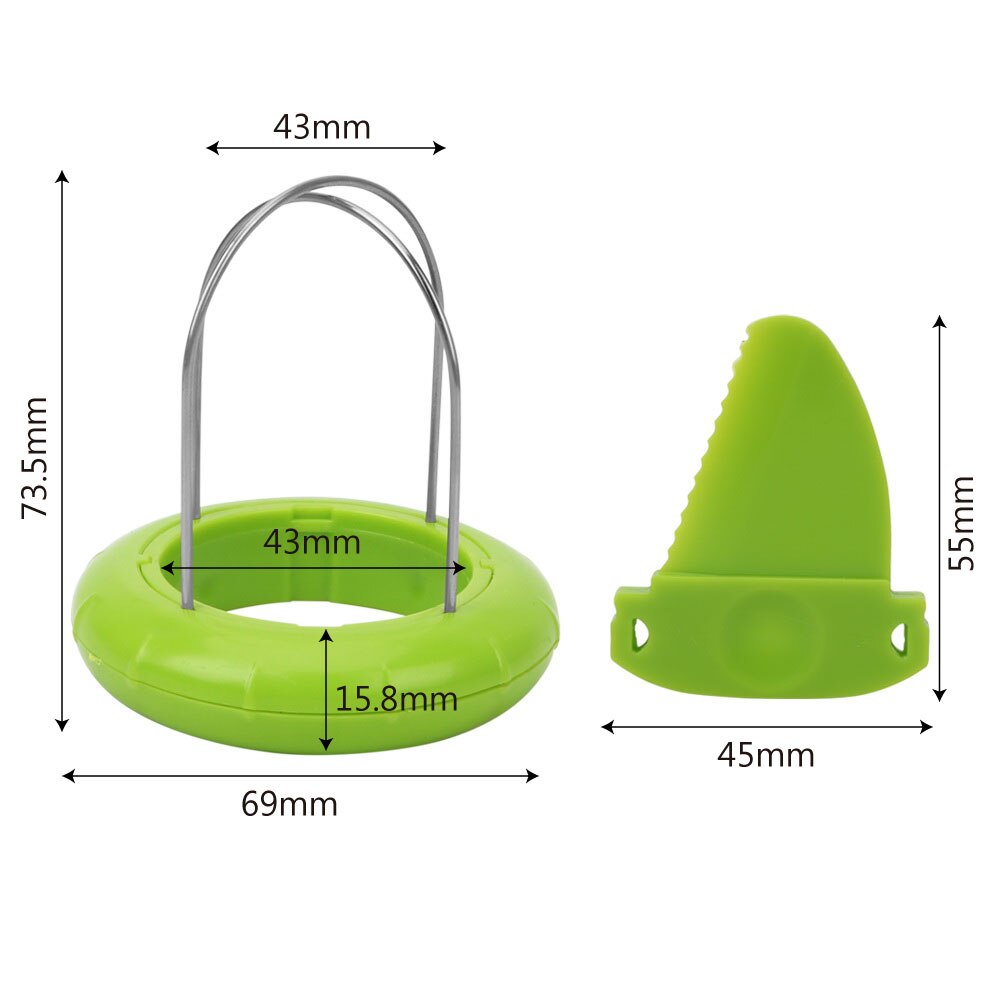 NICEYARD 1 Stuk Keuken Dunschiller Fruit Kiwi Cutter Apparaat Gesneden Keuken Gereedschap Willekeurige Kleur Graven Core Twister Slicer
