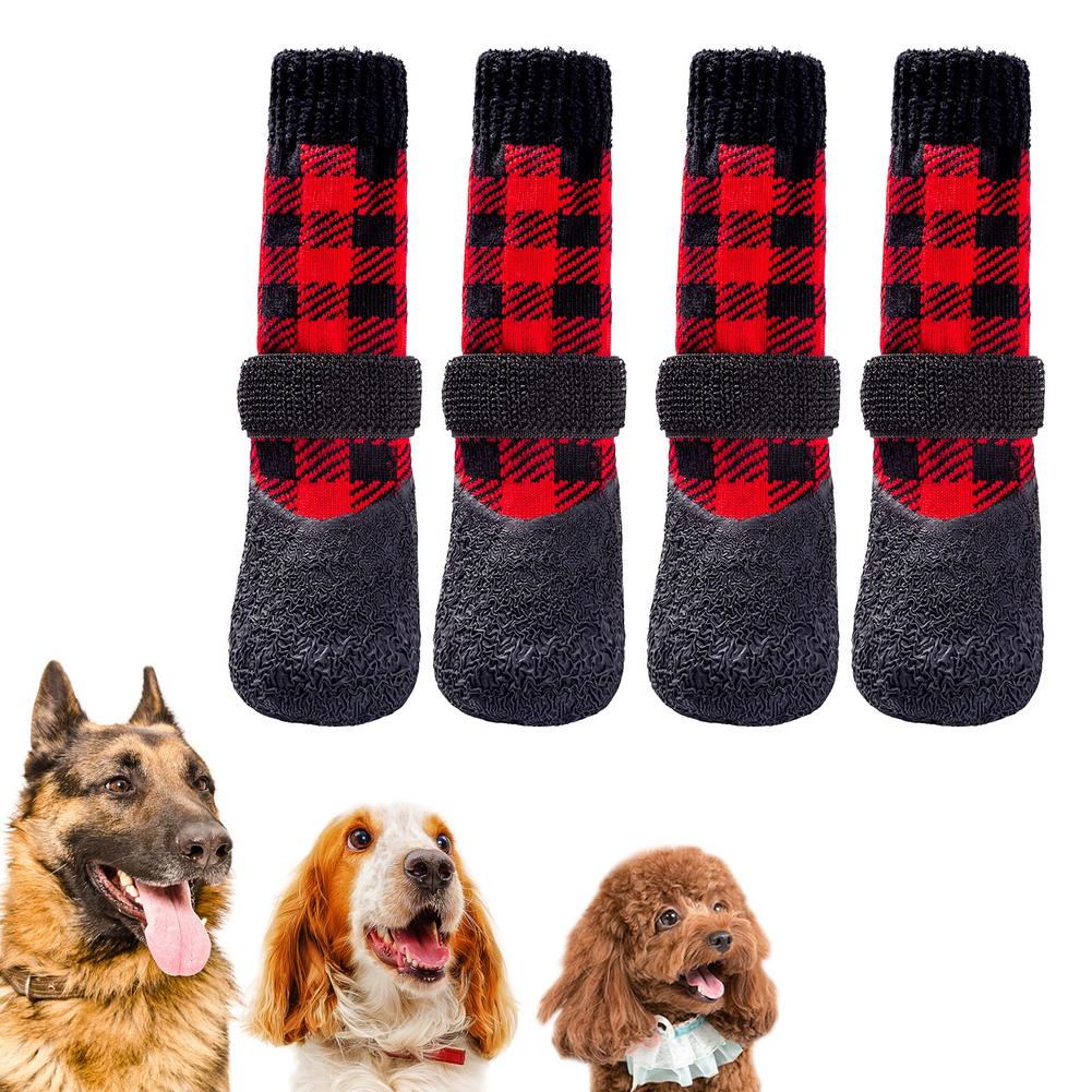 Hippe grijs blauwe sokken met honden - Hippe Klompen