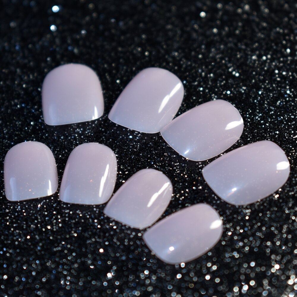Bricolage ongles Art conseils court faux ongles Bady enfants petits ongles conseils clair rose brillant carnaval doigt ongles enfants Festival décoration