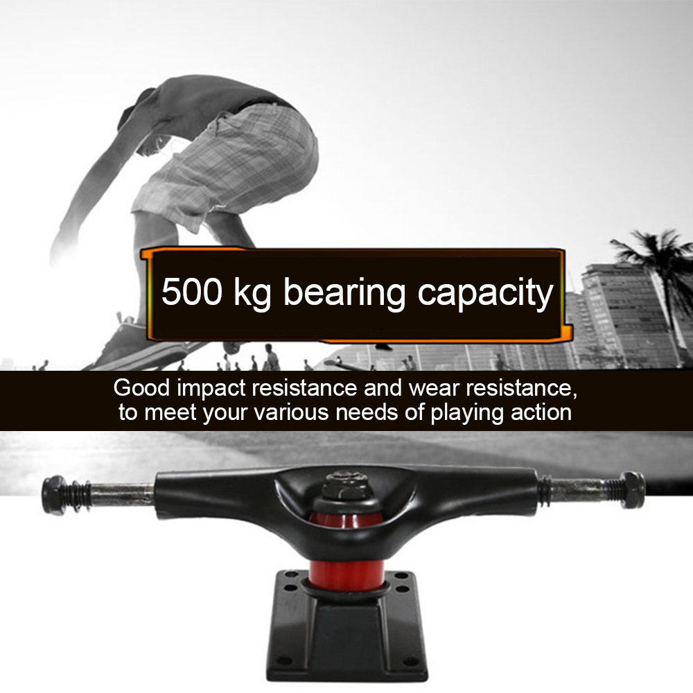 5Inch Skateboard Trucks Longboard Brug Skate Board Truck Beugel Road Skateboard Vervanging Voor Meest Skateboards