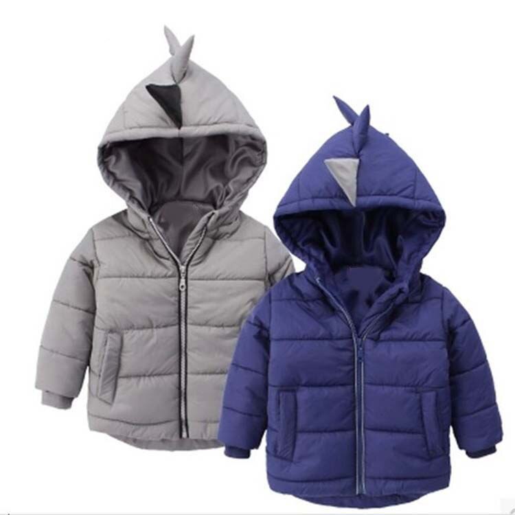 Babzapleume Kids Kleding Peuter Winter Jassen Cartoon Leuke Hooded Warm Baby Jongens Jas Voor Kinderen Snowsuits BC1089-1