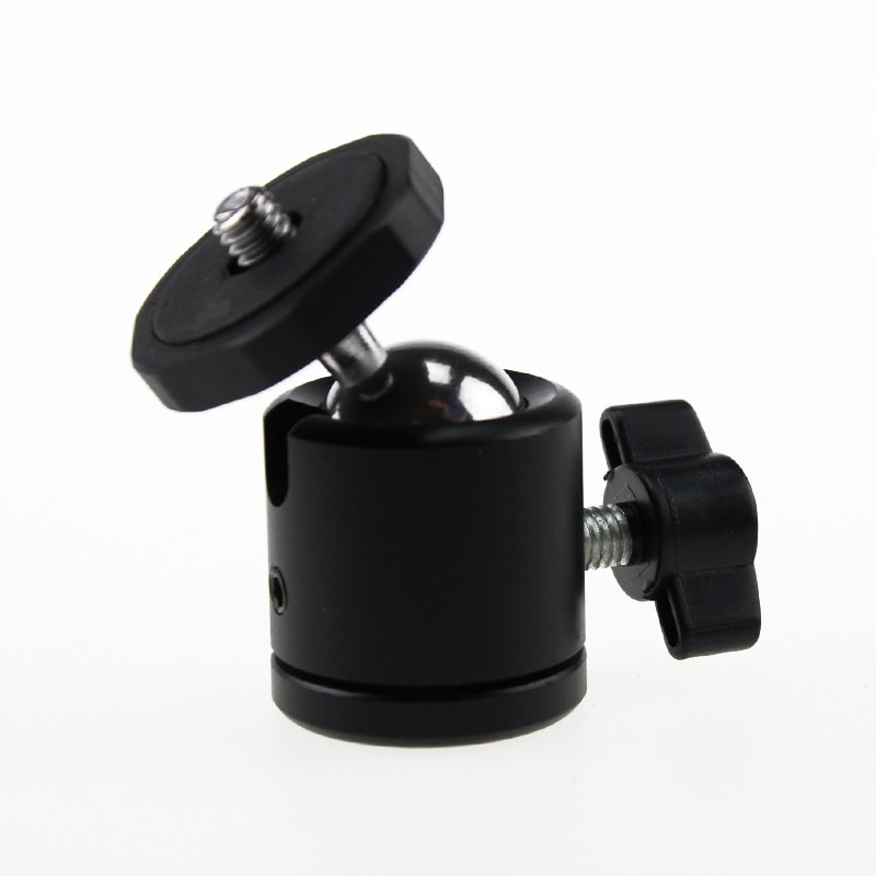 1/4" Mini Tripod Ball Head Flash Bracket Holder Mount Screw for Camera Tripod Flash