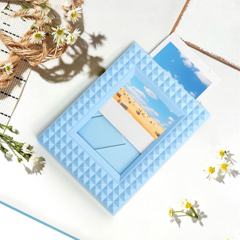 3 pouces pour Polaroid Instax Mini cadre Photo décor de bureau porte-carte Photo décoratif cadre de support Photo Vertical