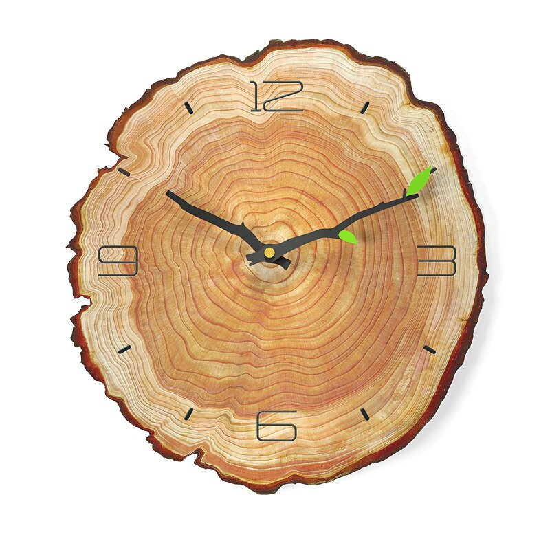 12 zoll Vintage Holz Wanduhr Moderne Vintage Rustikalen Retro Uhr Home Büro Cafe Art Große Wand Uhr 30 cm: NO 14