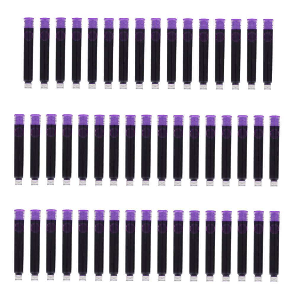 50Pcs Uitwisbare Kleurrijke Inkt Sac Vulpen Inktpatronen Vullingen Inkt