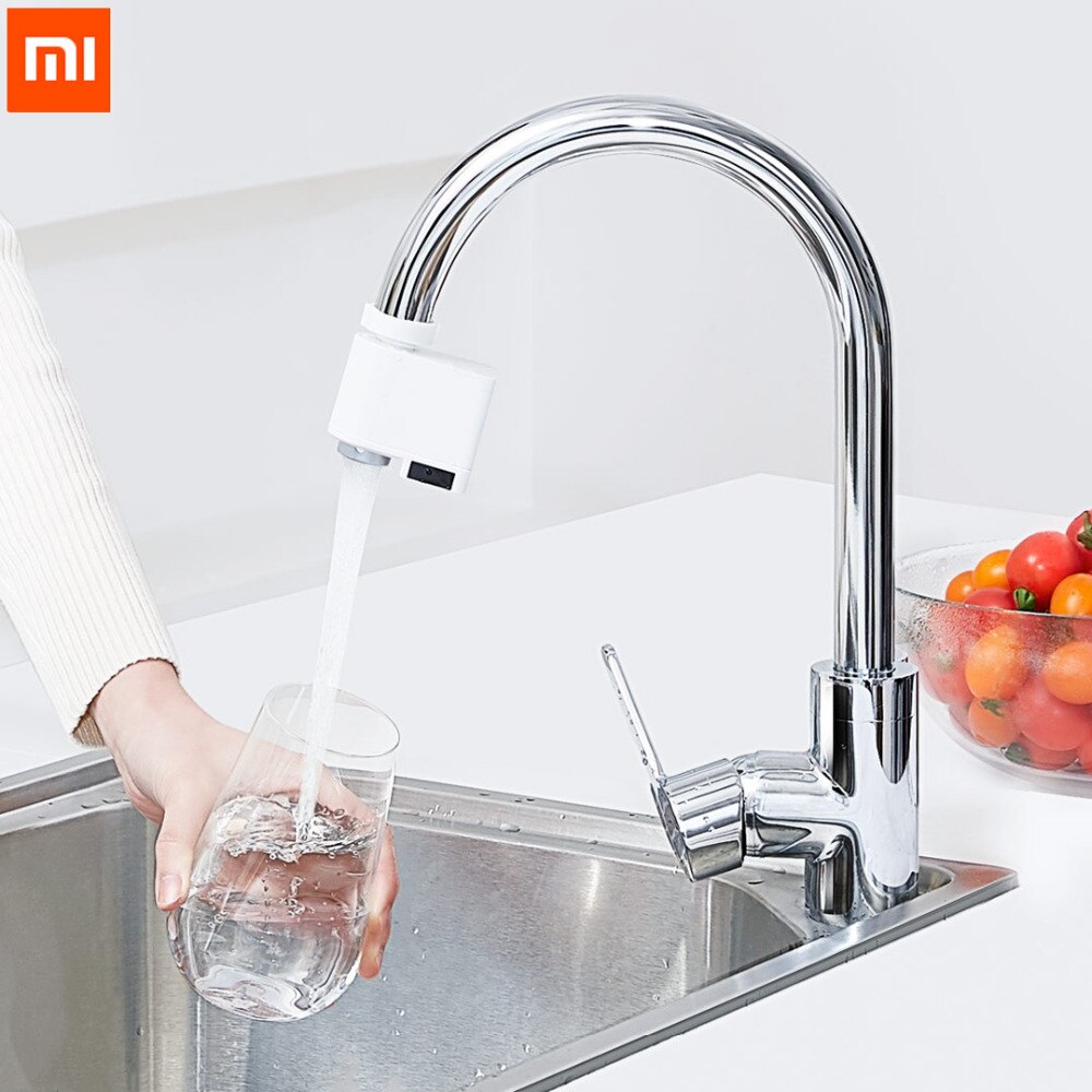 Xiaomi Mijia Zajia Gevoel Infrarood Inductie Smart Home Automatische Waterbesparing Apparaat Voor Keuken Badkamer Wastafel Kraan