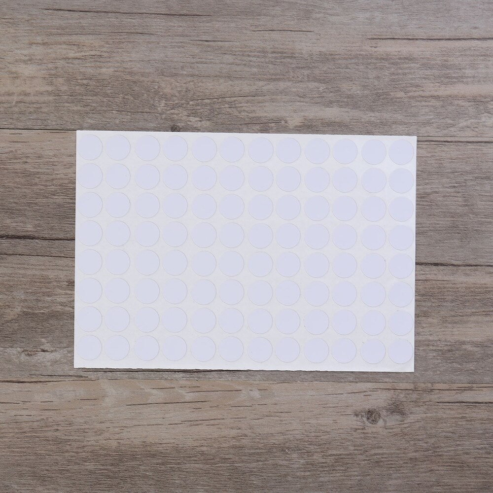 96pcs/sheet Waterproof Screw Hole Covers Non-slip Screw Hole Caps 15mm Decorative Stickers(01)