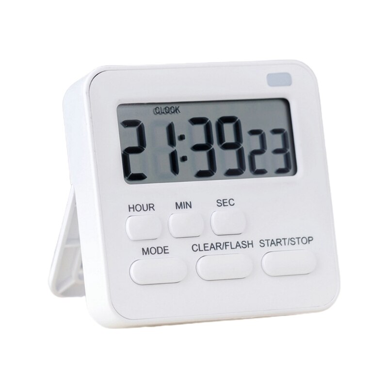 Mini Display Kitchen Timer Students Games Alarm Clock Sports Timer for Workouts