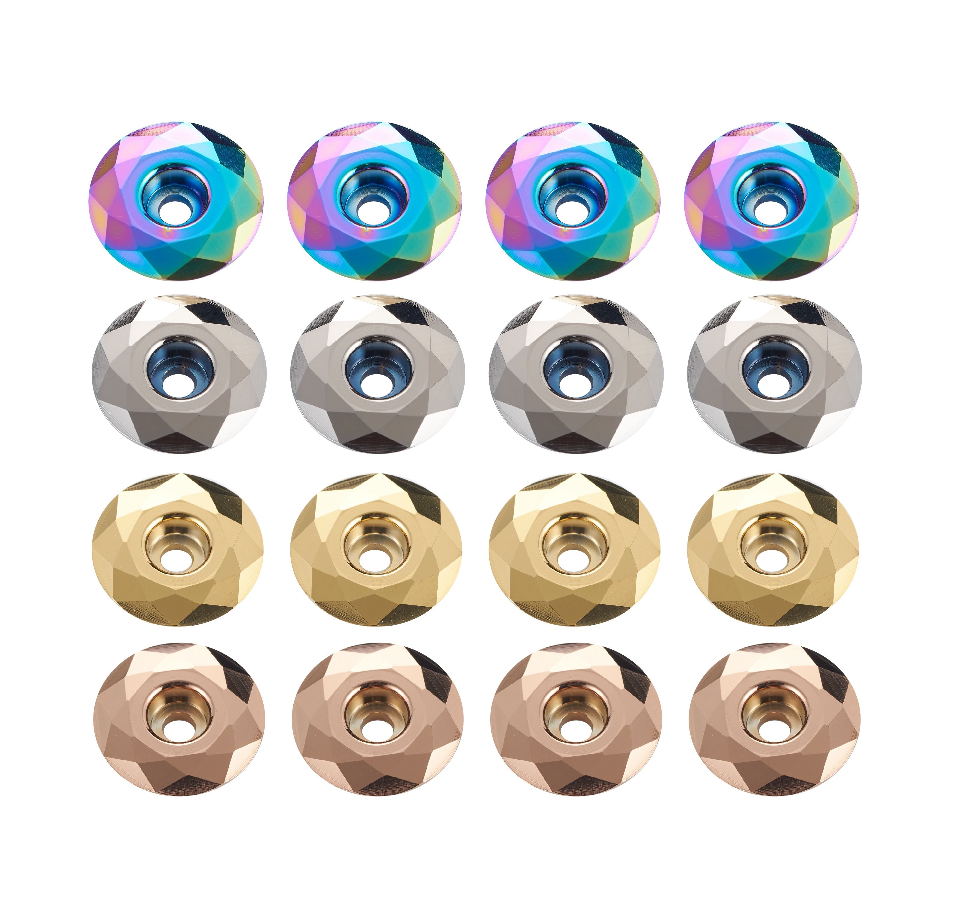 Krsec 1-1/8 " mtb ekspander tophætte aluminiumslegering landevejscykelexpander titaniumbelagt topkapsel til 28.6mm gaffelcykeldele også