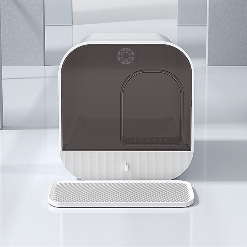 Lettiera per gatti design di lusso chiuso antispruzzo gattino Toilette grande spazio porta scura lettiera per gatti villa ridurre gli odori forniture per gatti