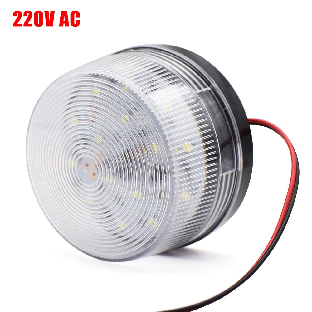 Dc 12V 24V Led Gate Knipperlicht Alarm Lamp Voor Swing Schuifpoort Opener/Slagboom Signaal strobe Knipperende Lamp