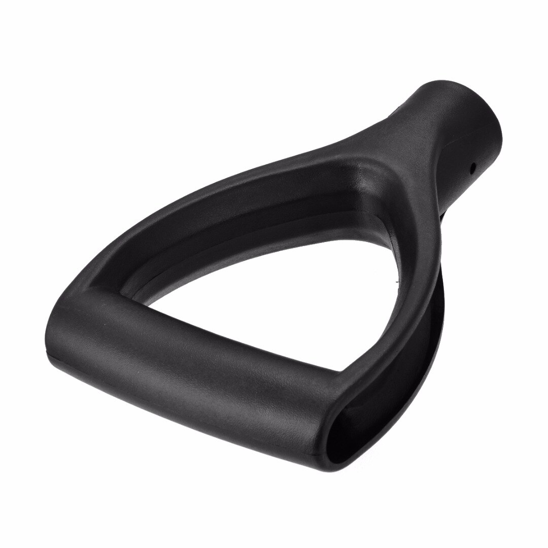 1pc plast scoop håndtag poly d greb håndtag græsplæne gård have snerydning spade gaffel skovl sort
