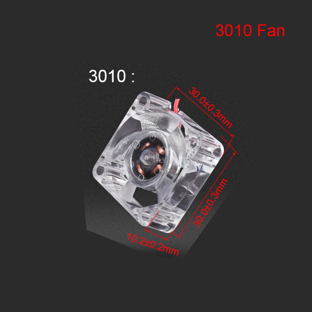BIGTREETECH 3010 4010 Fan LED Cooling Fan 5V/12V Blue Light High Mute 3d Printer Parts For 3d Printer