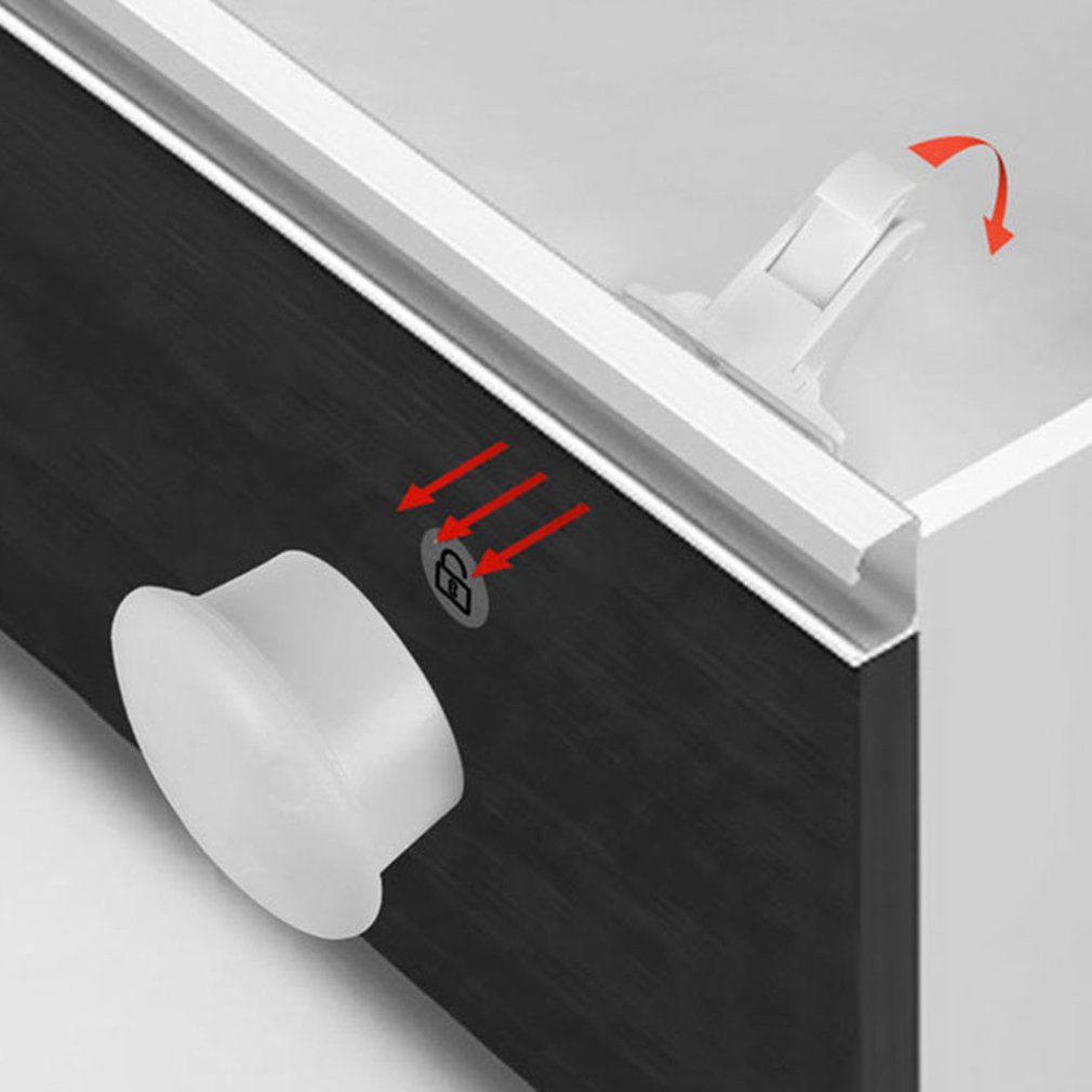 Magnetic Child Lock Children Protection Baby Safety Lock Kids Drawer Latch Cabinet Door Lock Limiter Children Security Locks