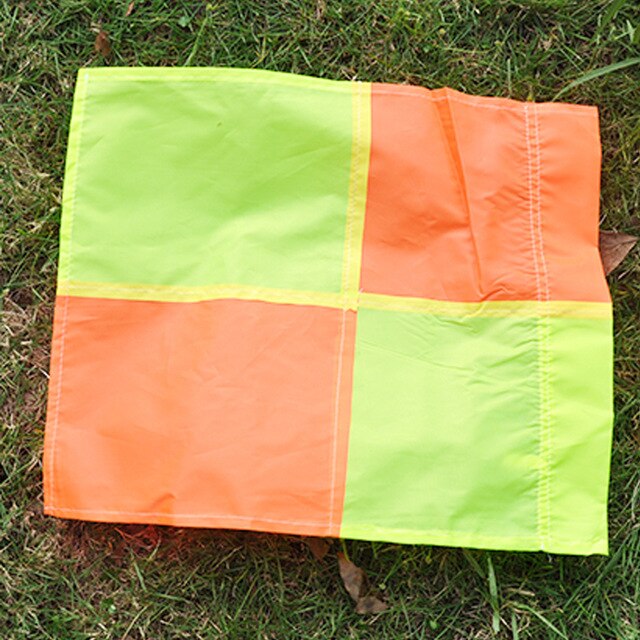 Water Injection Base Football soccer Door Pole Flag Logo Bar Training Equipment Sign Obstacle Marker Rod top: Flag