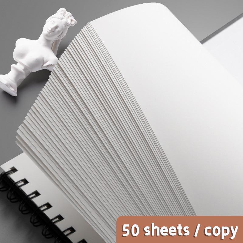 50 Sheets 8k/16k/a4 Thicken Paper Sketch Book Student Art Painting Drawing Watercolor Book Graffiti Sketchbook School Stationery