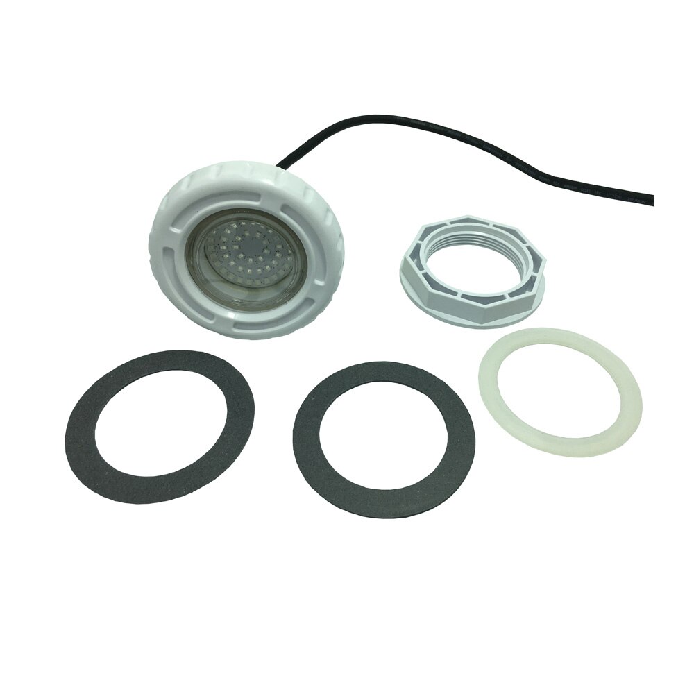 Focos LED RGB Para Piscinas 12V AC 6W Fiberglas Schwimmbad Licht Unterwasser Beleuchtung Mehrfarbig Veränderbar IP68 Wasserdicht Kalt weiß