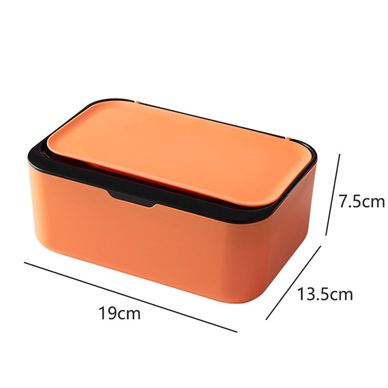 Tissue Box Wooden Cover Toilet Paper Box Solid Wood Napkin Holder Case Simple Stylish Tissue Paper Dispenser Home Car Organizer: H