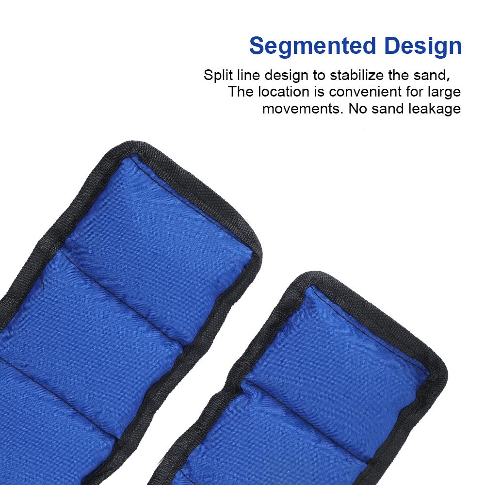 2kg vektløfting belte vekt belte Fitness belte holdbare ben tom hånd Vest vektet trening