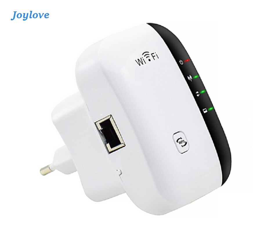 Extensor repetidor WiFi inalámbrico JOYLOVE 300Mbps amplificador Wi-Fi Universal portátil 802.11N/B/G Wifi Reapeter Punto de Acceso