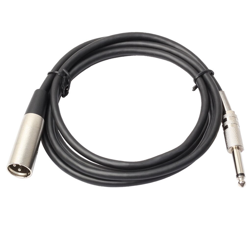 Xlr 3Pin Male Naar 1/4 &quot;6. Trs Male Plug Audio Microfoon Kabel 6ft/10ft