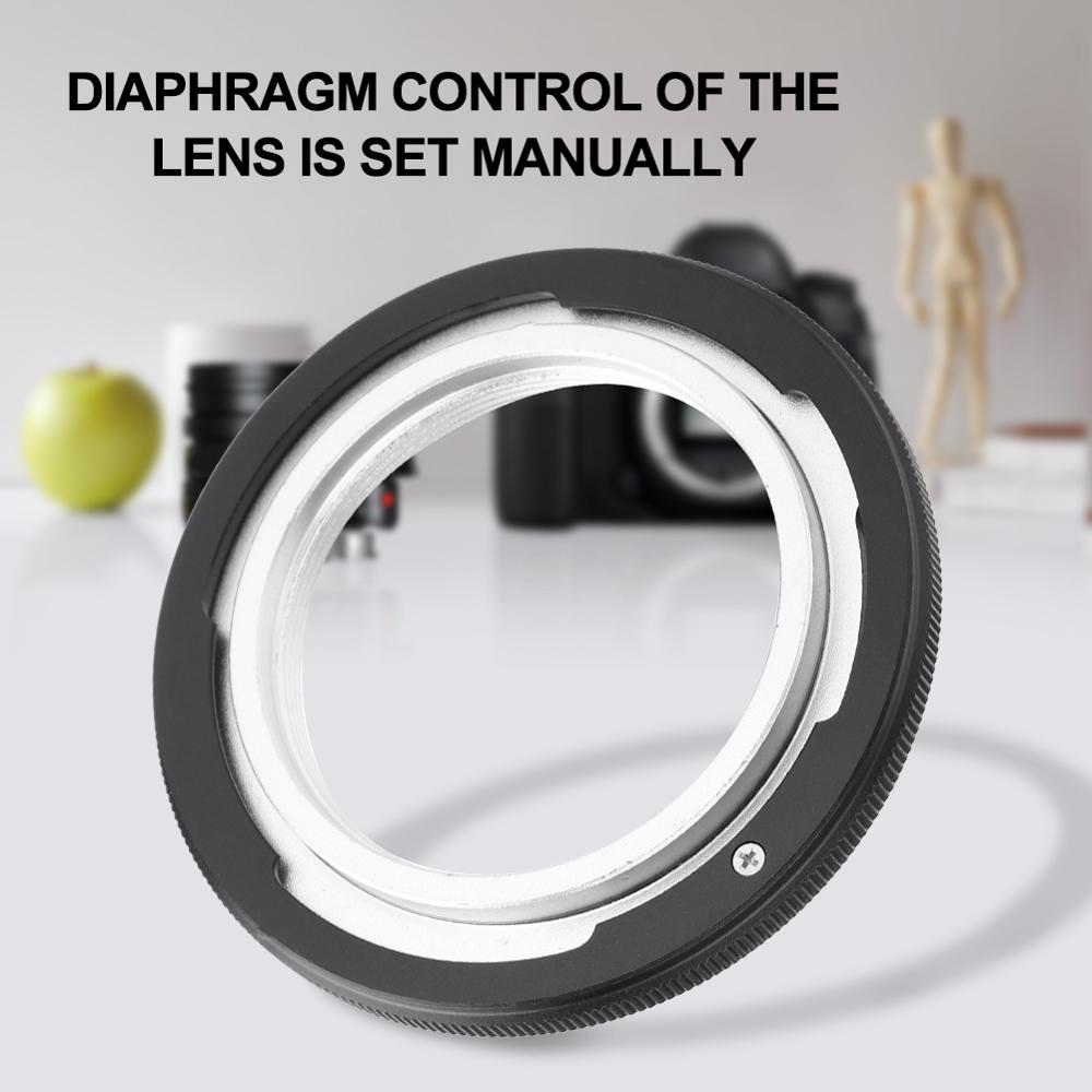 Metal Adapter Ring M42-FD M42 Screw Lens for Canon FD F-1 A-1 T60 Film Camera DSLR Cam Adapter Macro Ring