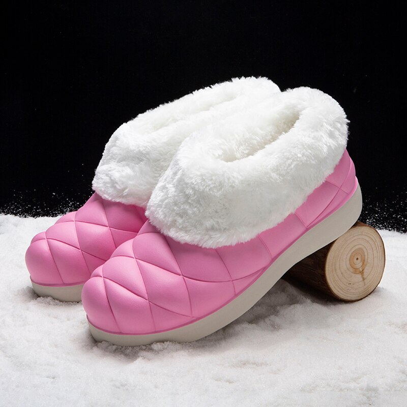 R.xjian brand super vinter varme snøstøvler dame vanntette bomullssko skisko korte ankelstøvler varme sko str 34-39#