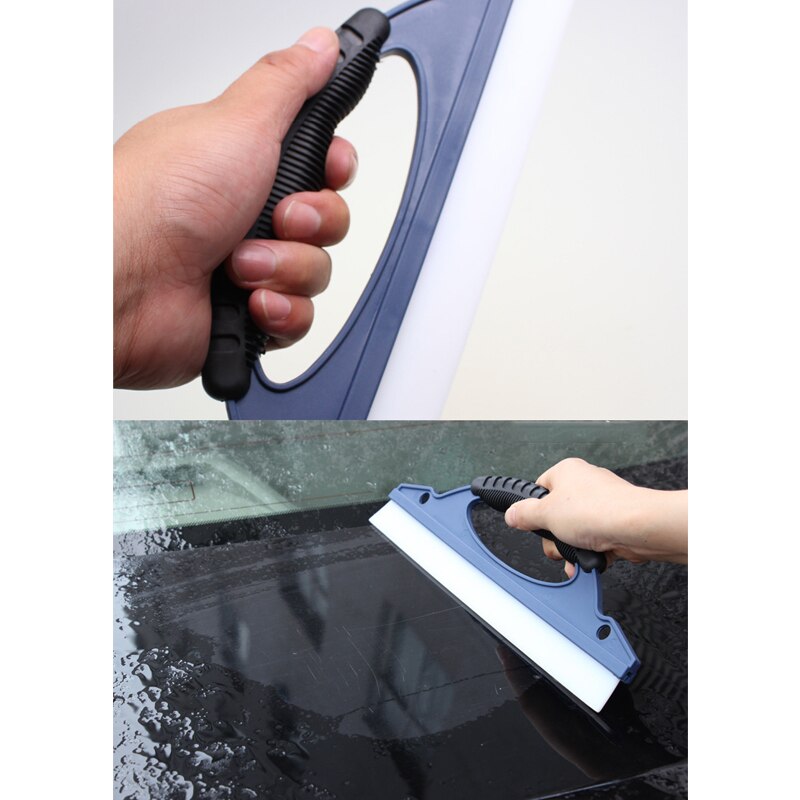 9.5cm Mini Turbo Squeegee – Bevel Edge Rubber Blade For Window Tint Installation