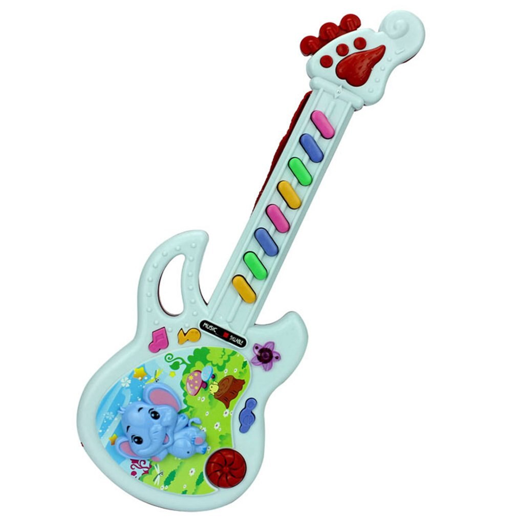 OCDAY, guitarra eléctrica de juguete Musical, juego para chico, niña, niño, aprendiendo desarrollo, juguete electrónico, juguete educativo para edades tempranas, mejores