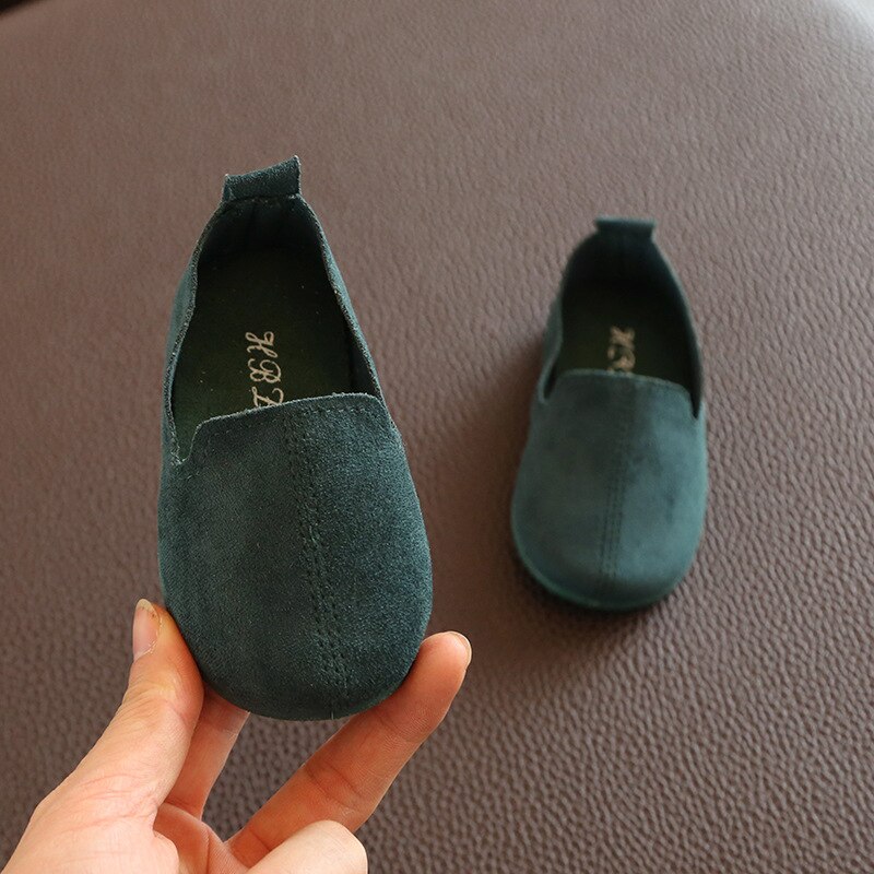 Children's Single Shoes Baby Boys Shoes Korean Children's Shoes Baby Booties Toddler Shoes: Green / EU27(inner15.5cm)