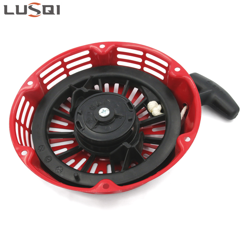 LUSQI GX390 rozrusznik odrzutowy pompy wodnej silnika stalowy pręt łapy dla Honda 188F 190F 192F GX340 GX610 GX620 11HP 13HP 5KW 6.5KW