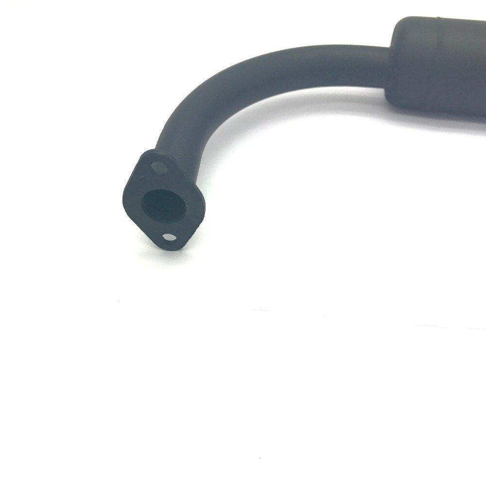Muffler Exhaust Pipe 49cc 50cc 66cc 80cc 2-Stroke Engine Motorized Bicycles Bike Black
