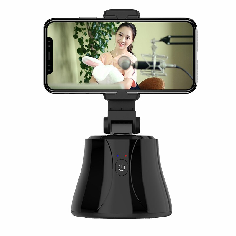 Perche à Selfie Portable et intelligente, Rotation à 360 degrés, ia, suivi du visage, cardan, caméra Vlog