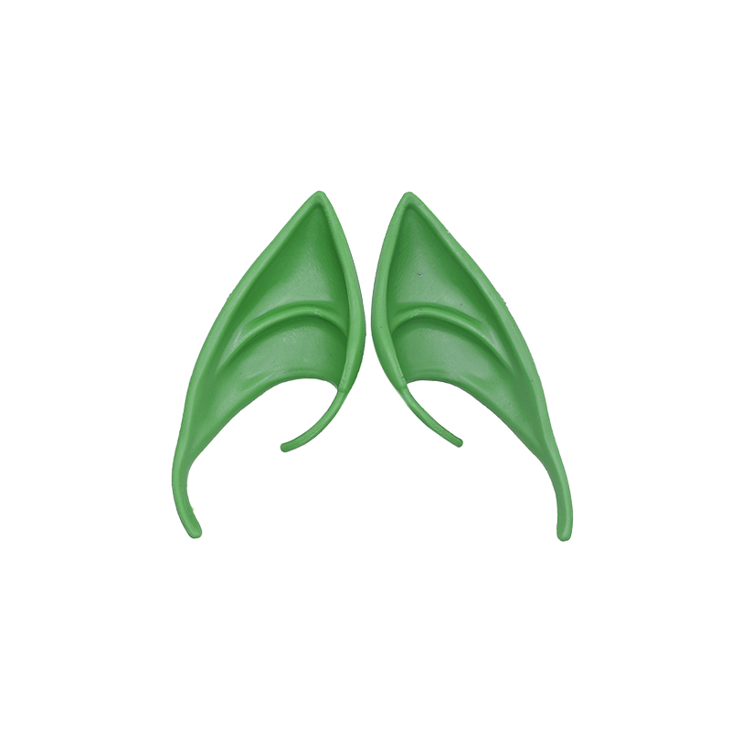 1 paio di orecchie da elfo in reticolo fata angelo vestire orecchie finte puntelli forniture Cosplay mezza orecchio festa di Halloween puntelli foto decorazioni natalizie: A03 piccolo