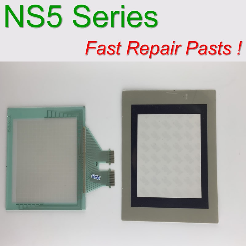 Touch panel screen Omron NS5 NS5-SQ00B NS5-TQ00-V2 NS5-SQ00B-V1 NS5-MQ00-V2 NS5-MQ00B-V2 with Front overlay