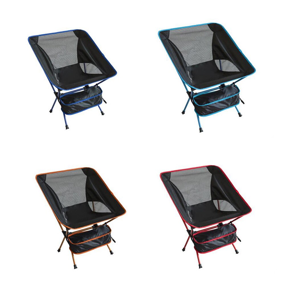 Outdoor Camping Fishing Chair Beach Backpack Chairs High Load Ultralight Camping Chair Portable Picnic Seat Fishing Tools Chair