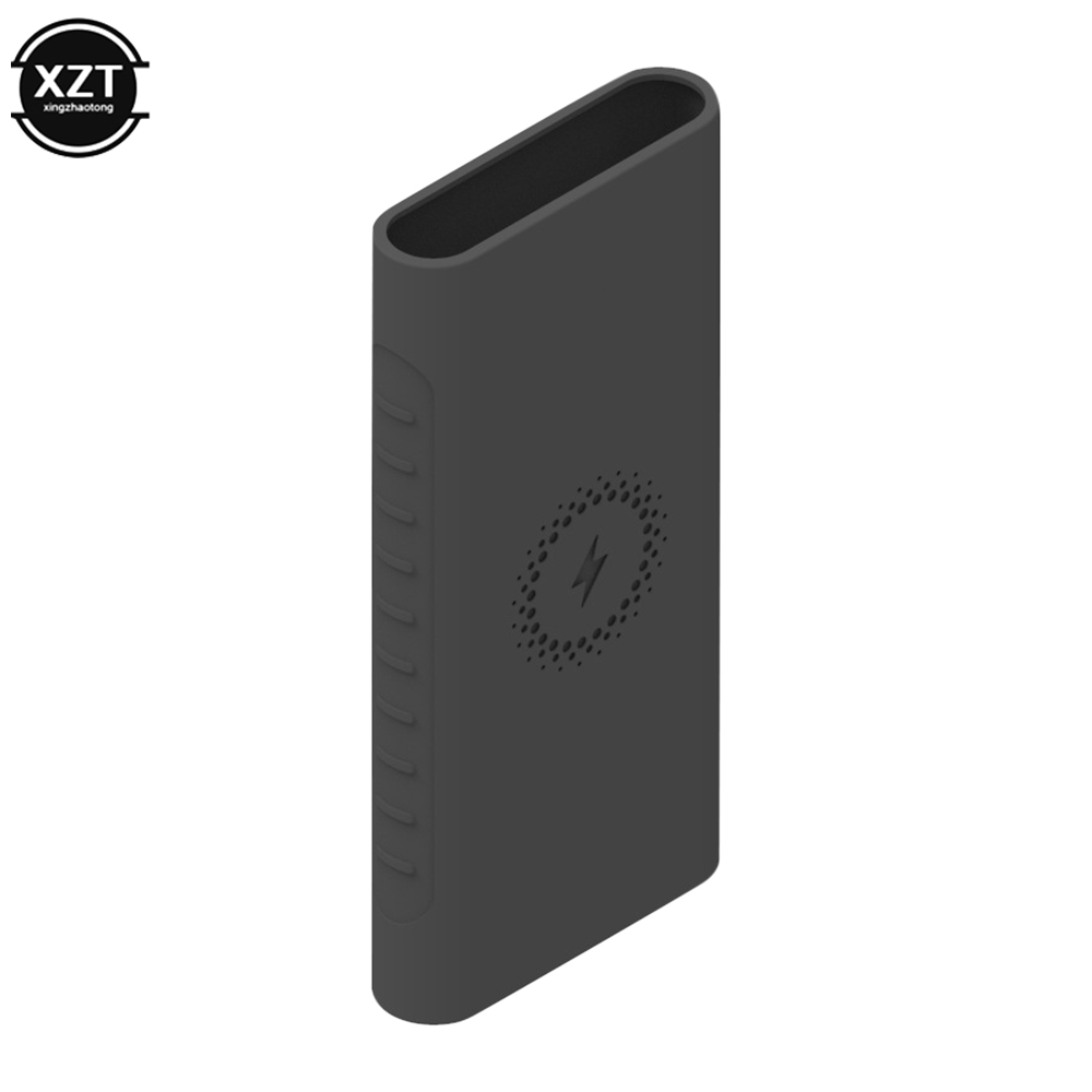 Funda protectora de silicona de Color sólido para Xiaomi Powerbank 10000mAh PLM11ZM WPB45ZM PLM13ZM PB100DZM
