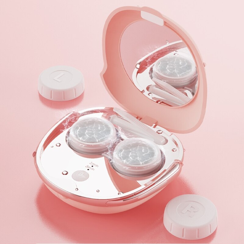 Contact Lens Cleaner Machine Ultrasone Reiniging Machine 12000Rpm Hoge Frequentie Trillingen Timing Oplaadbare Cleaner