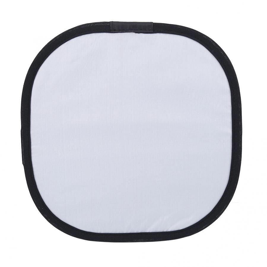 30cm 12 Inch Foldable 18% Gray Card Reflector White Balance Reference Card with Carry Bag Photography Double Face Focusing Board