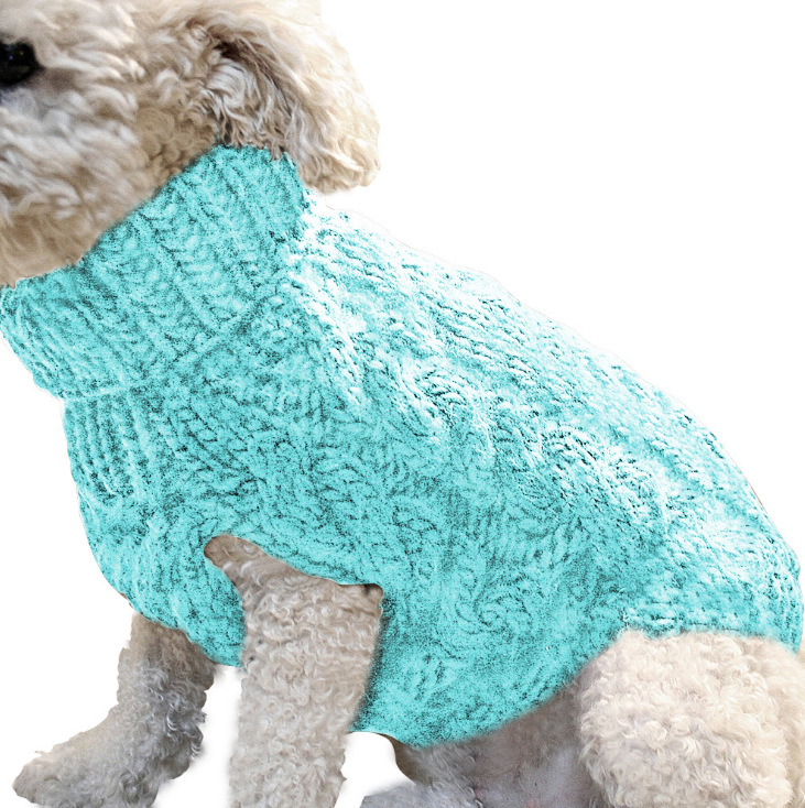 Gebreide kleding voor honden Chihuahua trui voor kleine honden Winterkleding voor Sphinx Kat Hondentrui voor York Warme hondenkleding: S / WHITE