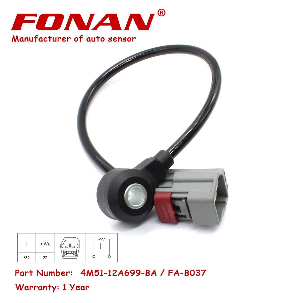 BRAND ENGINE KNOCK KNOCKING DETONATION SENSOR FITS FORD 1.8 TDCI FOCUS MK2 MONDEO MK4