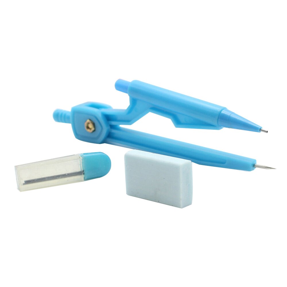 3 Pcs Compass Geometry Precision ABS Compass Propelling Mechanical Pencil Holder for Math Drafting School Students
