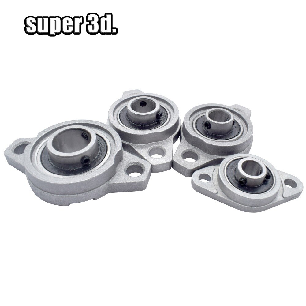 1pcs KFL8/KFL10 /KFL12/KFL15 Shaft Ball Bearing Pillow Block Support Hosing Bearing Seat Pedestal for 3D printer