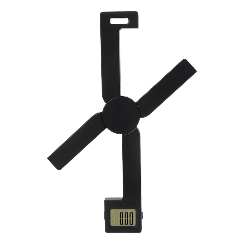 Præcis køkkenvægt yderst nøjagtig foldbar bærbar fødevarevægt lcd-skærm