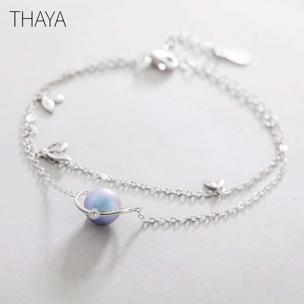 Thaya Midsummer Night's Dream ' Bracelets s925 Silver Bracelet Female Fantasy style Dainty Friendship Jewelry