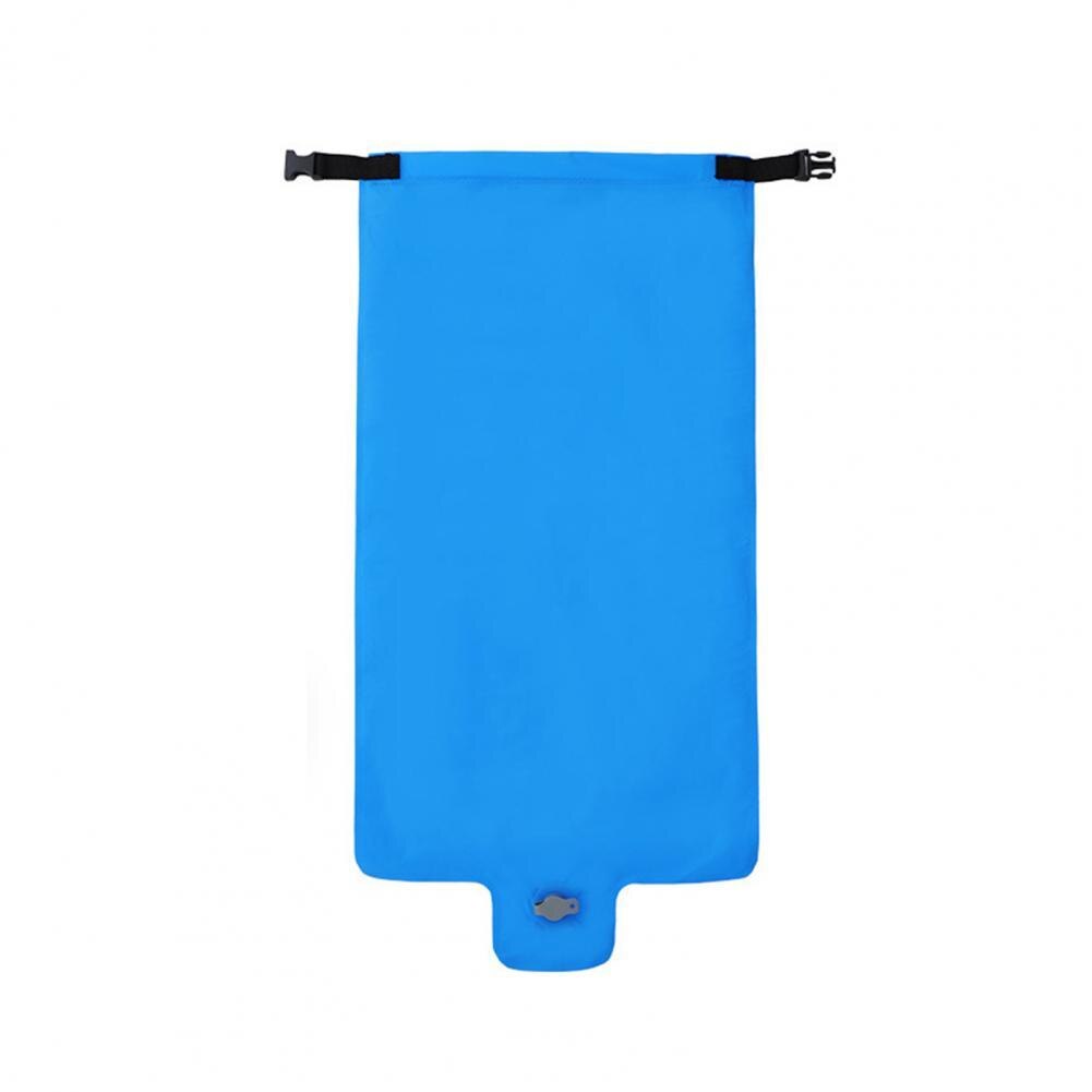Portable Inflatable Bag Integrated Strap Waterproof Folding Inflatable Flotation Bag Swimming Inflatable Air Bag for Outdoor: Royal Blue